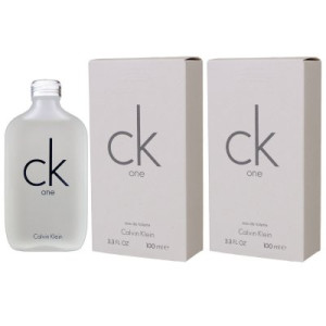 Calvin Klein CK One 2 x 100 ml Eau de Toilette EDT Damenduft & Herrenduft Spray