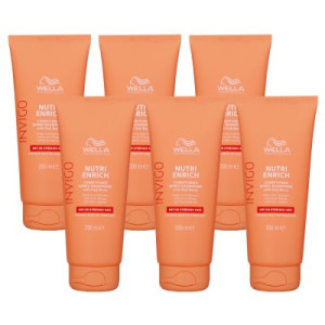 Wella INVIGO Nutri Enrich 6 x 200 ml Conditioner für trockenes Haar