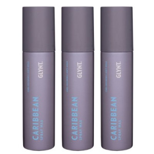 GLYNT Caribbean Spray Wax 3 x 150 ml Spray Wachs für Locken sanfter Halt