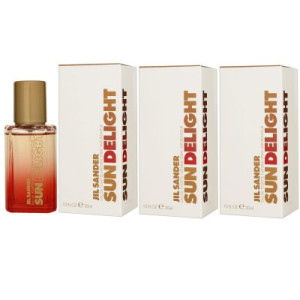 Jil Sander Sun Delight 3 x 30 ml Eau de Toilette EDT Damenparfum