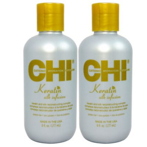 Farouk Chi Keratin Silk Infusion 2 x 177 ml Haarseide Kur