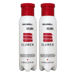 Goldwell Elumen 2 x 200 ml NG@6 Haarfarbe permanente farbintensive Farbe