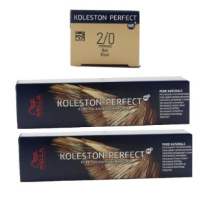 Wella Koleston 2 x 60 ml 2/0 schwarz