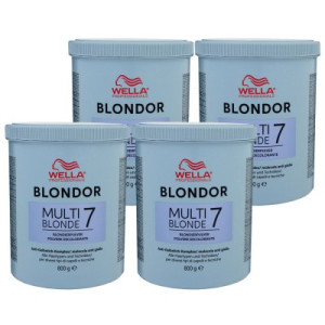 Wella Blondor Multi Blonde Powder 4 x 800g Pulver Blondierung Blondierpulver