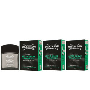 Wilkinson After Shave Classic 3 x 100 ml Pflege für den Mann After Shave Rasierwasser
