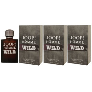 Joop Homme Wild 3 x 125 ml Eau de Toilette EDT Herrenduft