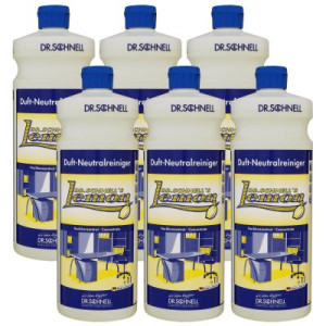 Dr. Schnell Lemon 6 x 1 Liter Duft Neutralreiniger Konzentrat