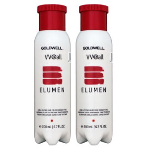 Goldwell Elumen 2 x 200 ml VV@ALL Haarfarbe permanente farbintensive Farbe