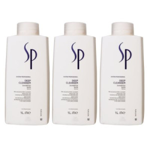 Wella SP Deep Cleanser 3 x 1000 ml Reinigungs Shampoo