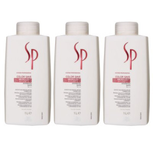 Wella SP Color Save 3 x 1000 ml Shampoo