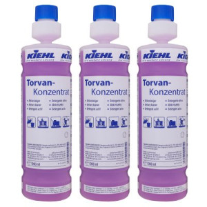 Kiehl Torvan Konzentrat 3 x 1 Liter Unterhaltsreiniger und Intensivreiniger