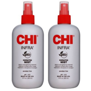 Farouk Chi Keratin Mist 2 x 355 ml Treatment Haarkur für alle Haartypen