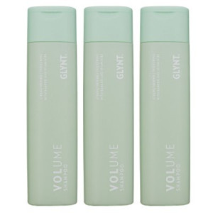 Glynt Volume 3 x 250 ml Shampoo für feines Haar