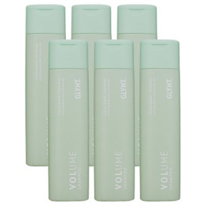 Glynt Volume 6 x 250 ml Shampoo für feines Haar