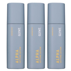 GLYNT Alphating Lotion 3 x 150 ml Föhnlotion Haarfestiger intensiver Halt