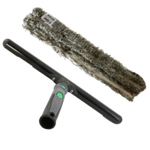 Unger ErgoTec Ninja Einwascher NA350 Trägerteil Fensterabzieher & Bezug grau 35cm