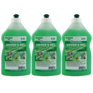 Unger's Gel FG050 3 x 500 ml Fensterreiniger Seife Professional