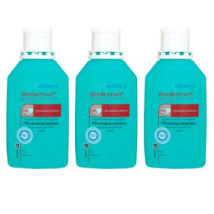 Schülke desderman 3 x 500 ml hygienische und chirurgische Händedesinfektion