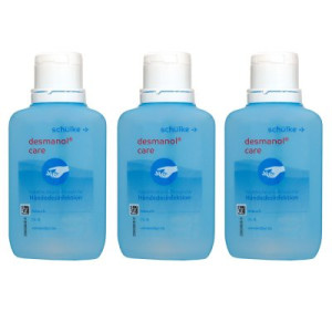 Schülke desmanol care 3 x 100ml Desinfektionsmittel alkoholische Händedesinfektion
