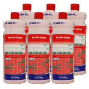 Dr. Schnell Multicid 6 x 1 Liter Sanitärreiniger