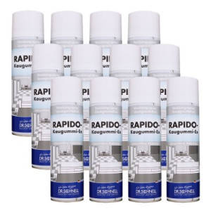 Dr. Schnell Rapido Kaugummi Ex 12 x 500 ml Vereisungsspray Dose