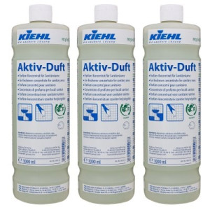 Kiehl Aktiv-Duft 3 x 1 Liter Parfüm-Konzentrat für Sanitärräume Raumduft