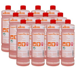 Kiehl Powerfix-Gel 12 x 1 Liter hochaktiver WC-Kraftreiniger