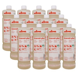 Kiehl Grasset-plus 12 x 1 Liter Fettlöser spontan wirkender Küchenreiniger