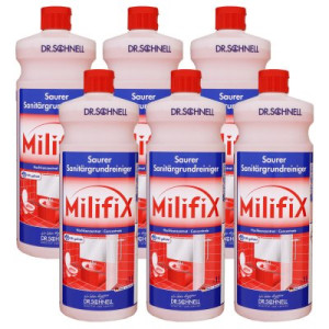 Dr. Schnell Milifix 6 x 1 Liter Saurer Grundreiniger