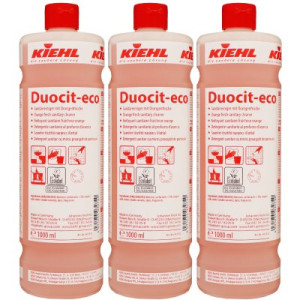 Kiehl Duocit-eco 3 x 1 Liter Sanitärreiniger mit Orangenfrische Orangenduft