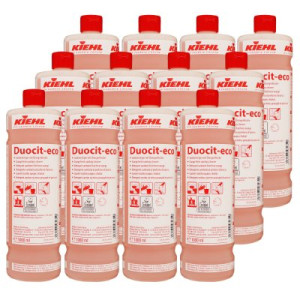 Kiehl Duocit-eco 12 x 1 Liter Sanitärreiniger mit Orangenfrische Orangenduft