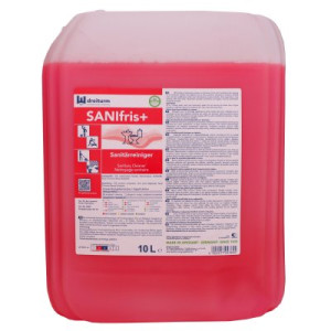 Dreiturm Sanifris+ 10 Liter Sanitärreiniger Unterhaltsreiniger Sanitärbereich