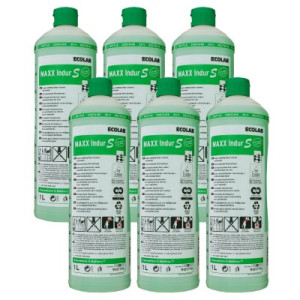 Ecolab MAXX Indur S 6 x 1 Liter Hochleistungs Wischpflege Bodenreiniger
