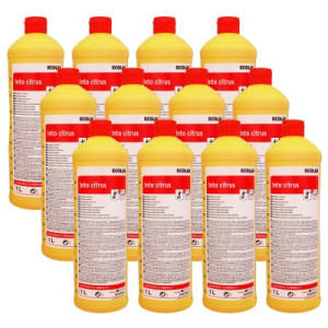 Ecolab Into Citrus 12 x 1 Liter Sanitär Kraftreiniger Bad + WC Reiniger