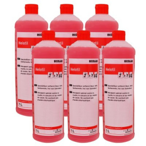 Ecolab Helotil 6 x 1 Liter Sanitär Grundreiniger für säurefeste Materialien