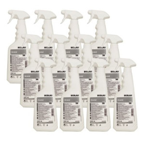 Ecolab Chromol 12 x 500 ml Edelstahlpflege pflegt und schützt Edelstahl Frischeduft