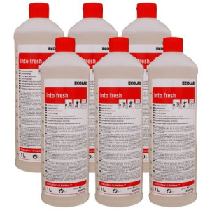 Ecolab Into fresh 6 x 1 Liter Sanitär Kraftreiniger Reiniger mit Frischeduft