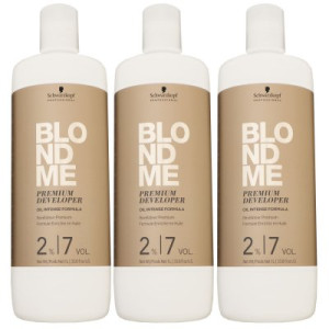 Schwarzkopf Blondme 3 x 1000 ml 2 % Oxydant Entwickler