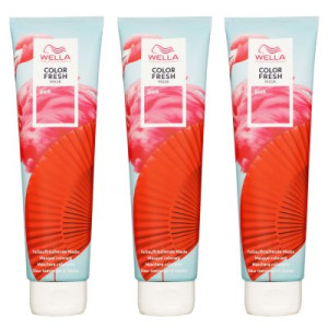 Wella Color Fresh Mask 3 x 150 ml Tönungsmaske Farbmaske Pink