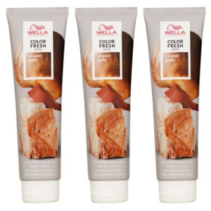 Wella Color Fresh Mask 3 x 150 ml Tönungsmaske Farbmaske Caramel Glaze
