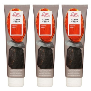 Wella Color Fresh Mask 3 x 150 ml Tönungsmaske Farbmaske Copper Glow