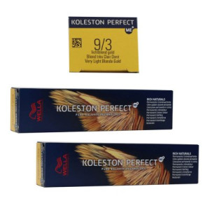 Wella Koleston 2 x 60 ml 9/3 lichtblond gold