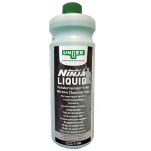 Unger Power Ninja Liquid FR10S 1 Liter Fensterreinigungsseife Reinigungsliquid