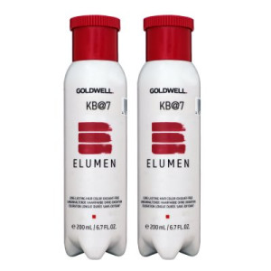 Goldwell Elumen 2 x 200 ml KB@7 Haarfarbe permanente farbintensive Farbe