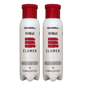 Goldwell Elumen 2 x 200 ml RV@ALL Haarfarbe permanente farbintensive Farbe