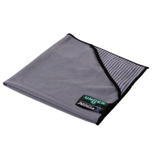Unger ErgoTec Ninja MicroWipe Mikrofasertuch MN40H 40 x 40 cm Grau