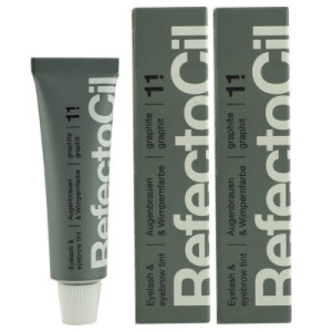 RefectoCil 1.1 graphit 2 x 15 ml Augenbrauenfarbe & Wimpernfarbe