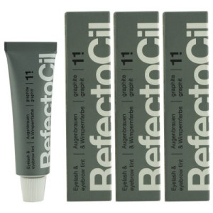 RefectoCil 1.1 graphit 3 x 15 ml Augenbrauenfarbe & Wimpernfarbe
