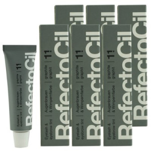 RefectoCil 1.1 graphit 6 x 15 ml Augenbrauenfarbe & Wimpernfarbe