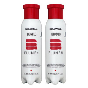 Goldwell Elumen 2 x 200 ml BB@10 Haarfarbe permanente farbintensive Farbe